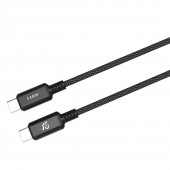 Adam Elements CASA P200 - USB-C to USB-C 240W Charging Cable 200 cm - Black - ACBADP200BK