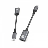 ADAM CASA F13 USB Type-C Male to USB 3.0 Female Adapter Grey - AAPADF13GY