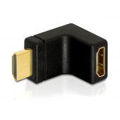 Delock Adapter HDMI male > HDMI female 90° up - 65072