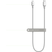 ADAM PeAk II C120B USB-C to Lightning Cable Metal Braid - ACBADCL120BSL