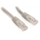 UTP Grey Cat 5e 0.5m Network Cable, Patch Lead - UTP50CM