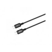 ADAM Elements CASA S120 - USB-C to USB-C 60W Charging Cable 120 cm - Black - ACBADS120BK