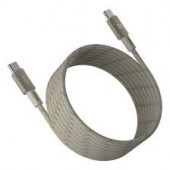 ADAM elements CASA MS200 USB-C to USB-C 60W Magnetic Charging Cable 2m - Titanium - ACBADMS200TM