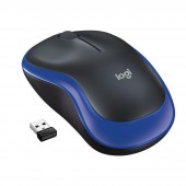 Logitech M185 Wireless Mouse Blue - 910-002239