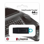 Kingston 64GB DataTraveler Exodia Type-A Flash Drive USB 3.2, Gen1 - DTX/64GB