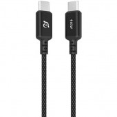 ADAM Elements CASA S200 - USB-C to USB-C 60W Charging Cable 200 cm - Black - ACBADS200BK